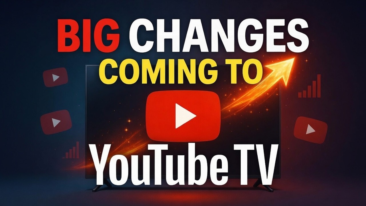Крупные изменения в YouTube TV