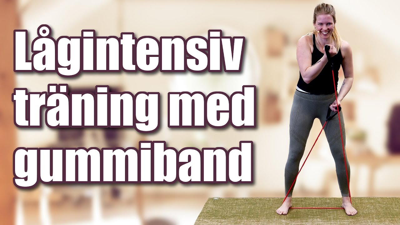 LÅGINTENSIV STYRKA på bara 20 minuter - stående övningar, utan hopp
