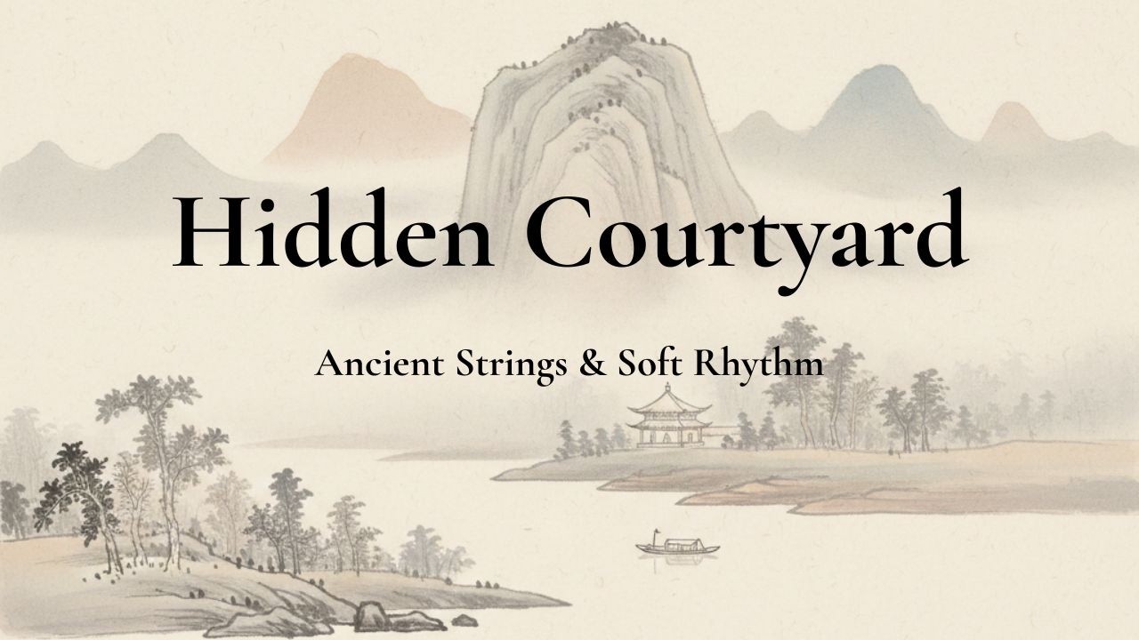 Whispering Wind in Ancient Gardens | Calm Night Neo Guofeng Lo-fi for Relax & Study (1 Hour)