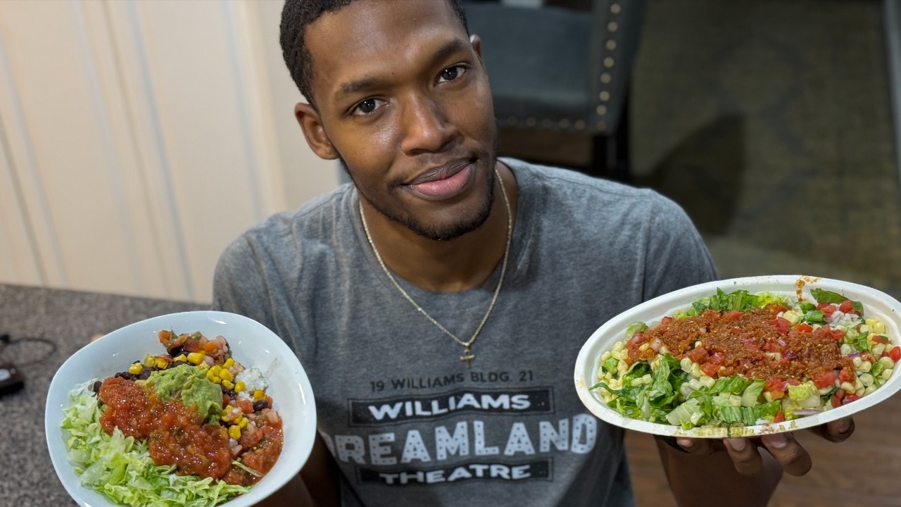 I made Chipotle bowls at home! Eating healthy can be affordable.