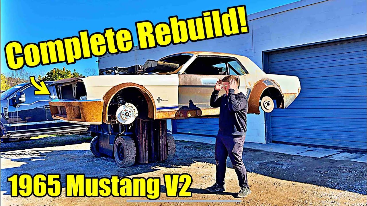 Rebuilding MY ABANDONED 1965 FORD MUSTANG GT Episode 1