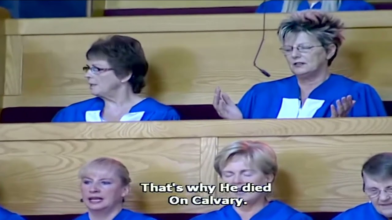 Love grew where the blood fell/He came to me