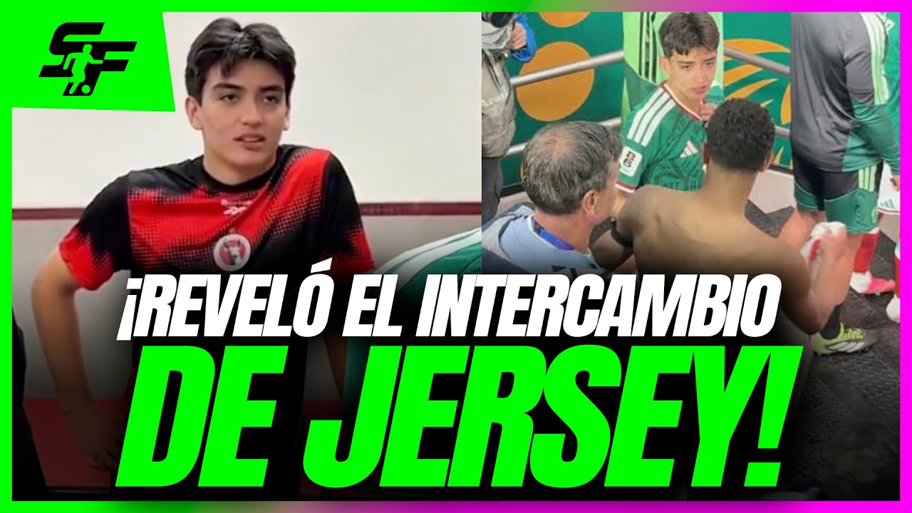 GILBERTO MORA CONFES&Oacute; como es que se DIO el CAMBIO de PLAYERA con JUDE BELLINGHAM