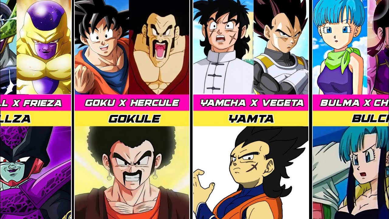 Every CRAZY fusions in Dragon ball