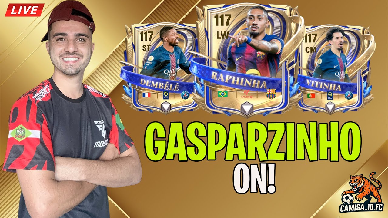 🔴 LIVE 🔛SUBINDO TOP RANKING FC MOBILE 26 🥇RUMO AS 50 ESTRELAS!!🔴
