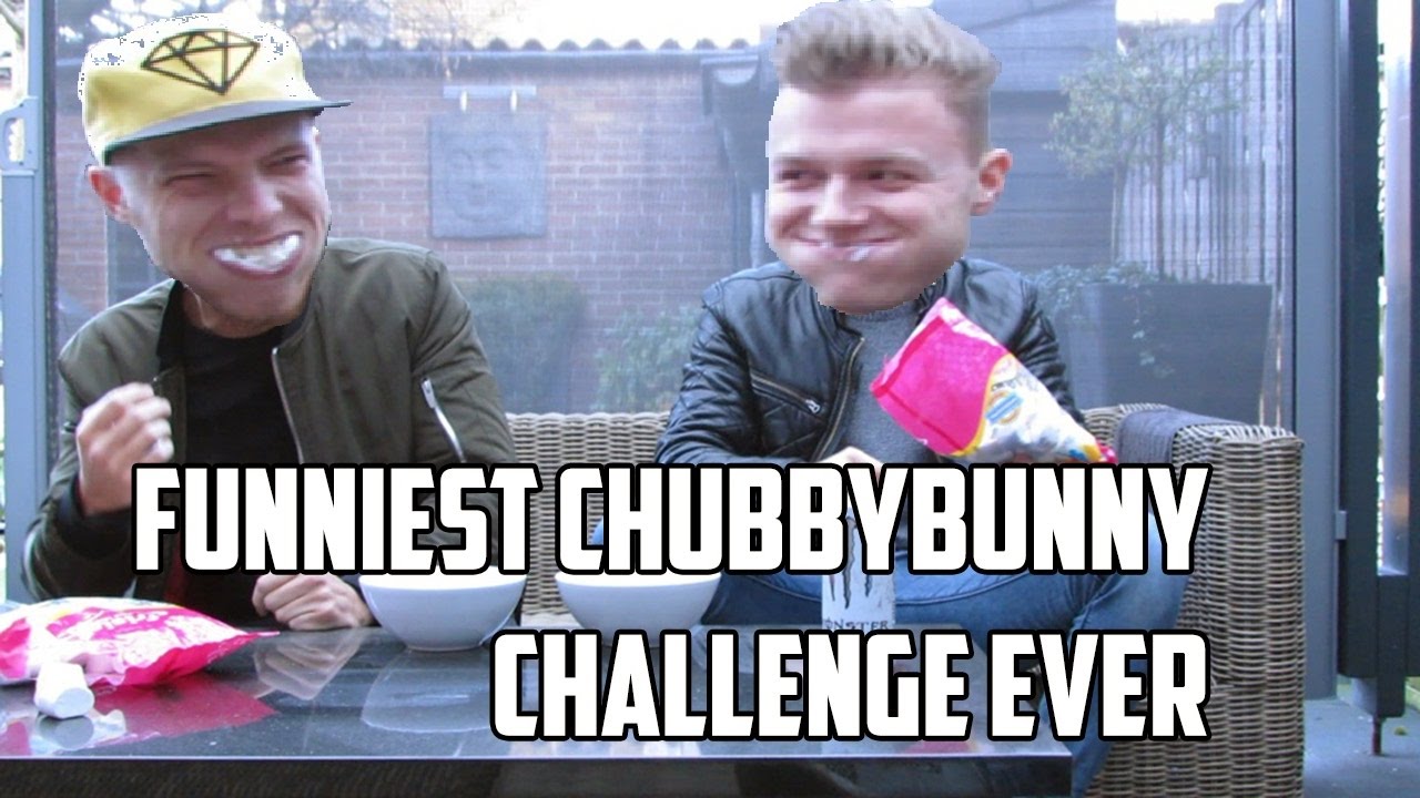 THE FUNNIEST CHUBBY BUNNY CHALLENGE EVER!