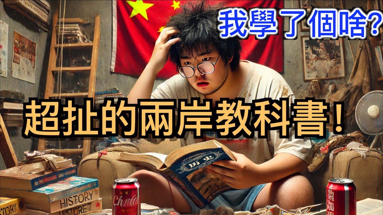 超扯的台灣和大陸歷史課本對比！看我們都學了啥？ 兩岸噴子酸民必看！