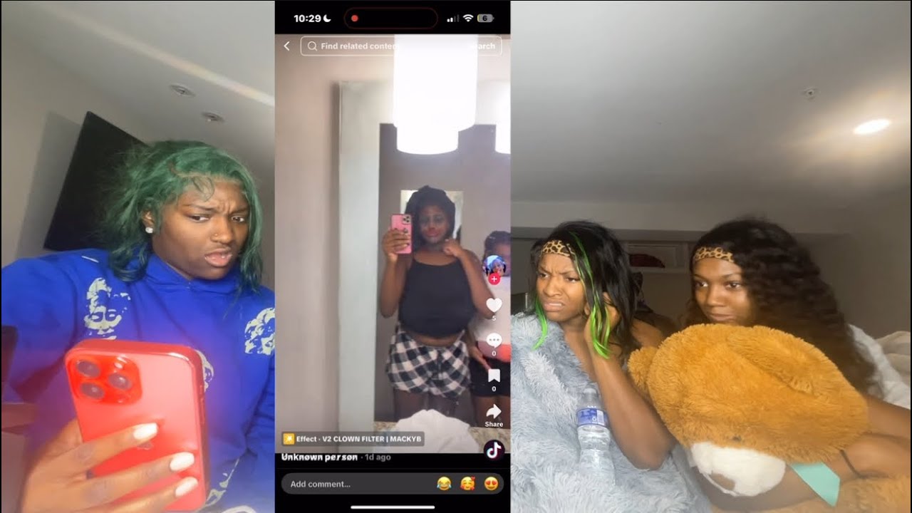 РЕАКЦИЯ НА TIKTOKS МОИХ ПОДПИСЧИКОВ С МОИМИ МЛАДШИМИ СЕСТЕРАМИ *Я НЕ МОГУ ПОВЕРИТЬ* 😱‼️