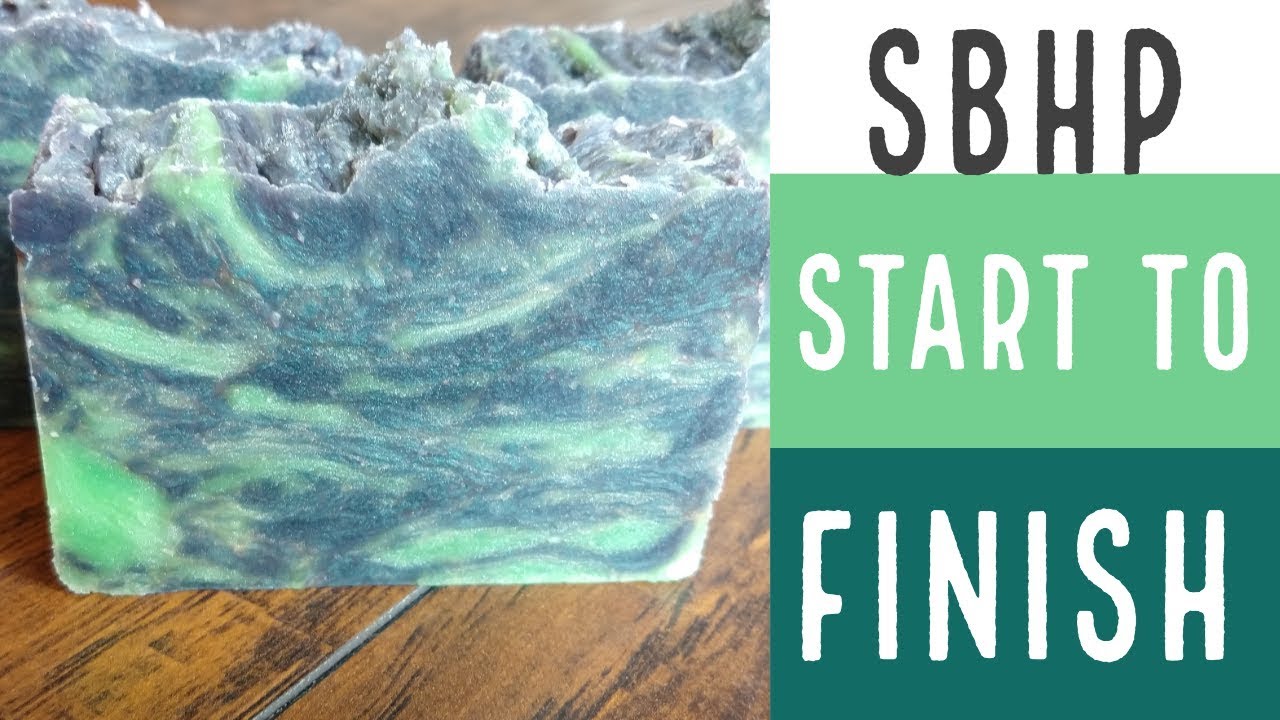 How To Make Stick Blender Hot Process Soap Start to Finish