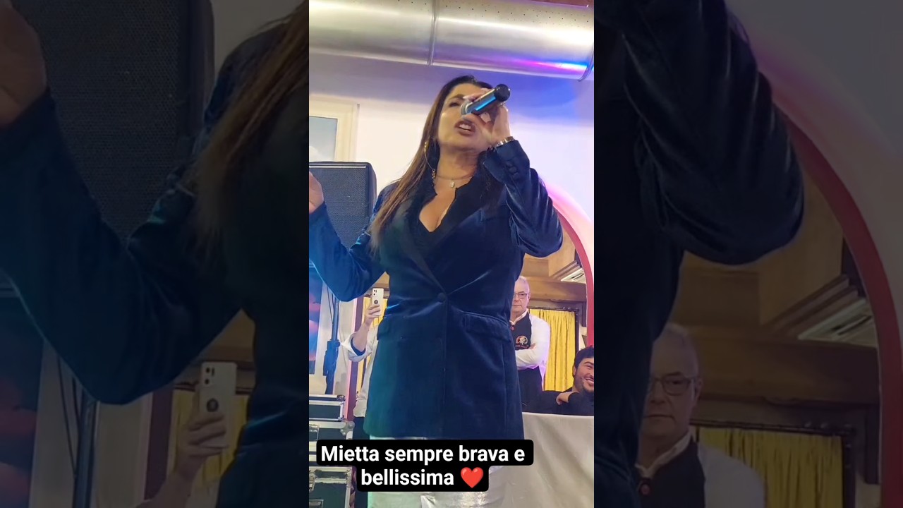 Mietta sempre brava e bellissima ❤️ 