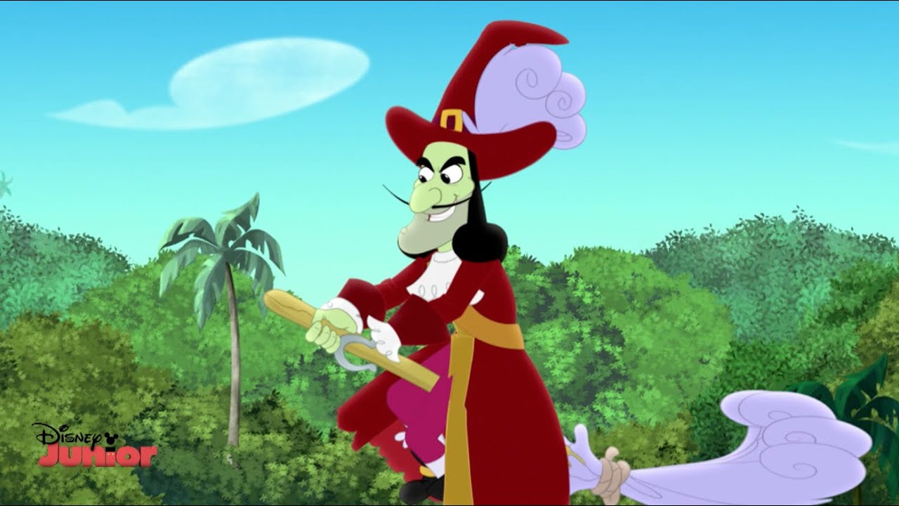 Jake and the Never Land Pirates | Witch Hook | @disneykids