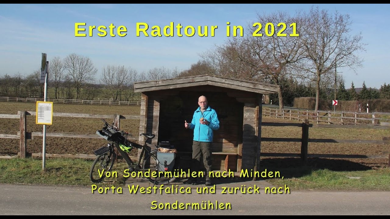 E-Bike Radtour von Sondermühlen nach Minden, Porta Westfalica und zurück nach Sondermühlen