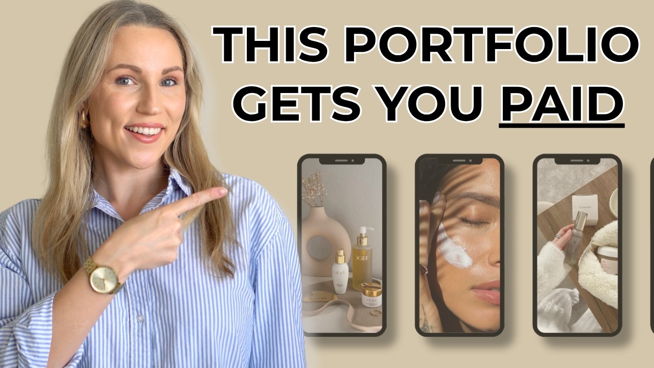 How To Create a UGC Portfolio That Lands Brand Deals Even with 0 Followers