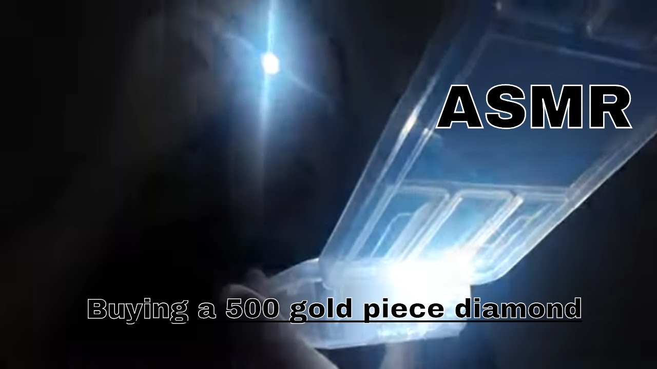 LOFI ASMR | TRYING TO BUY A 500 GOLD PIECE DIAMOND | MODERN DAY D&D
