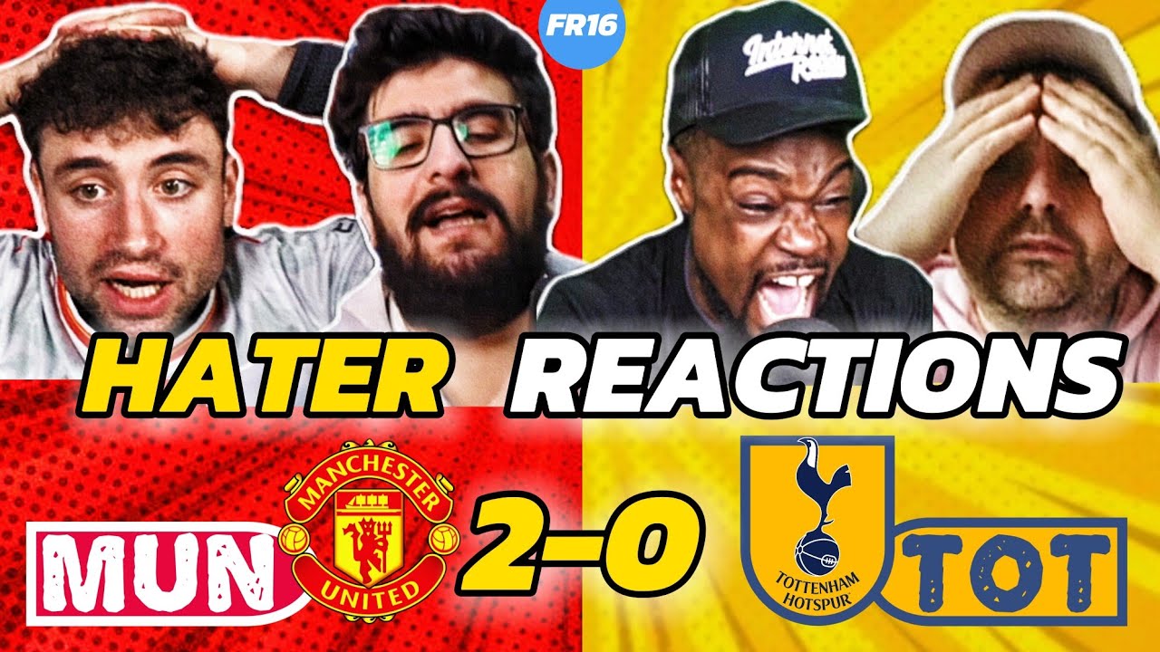 MAN UNITED'S RIVAL'S & HATERS SALTY 🤣 REACTION TO MAN UNITED 2-0 SPURS | PREMIER LEAGUE FAN REACTION