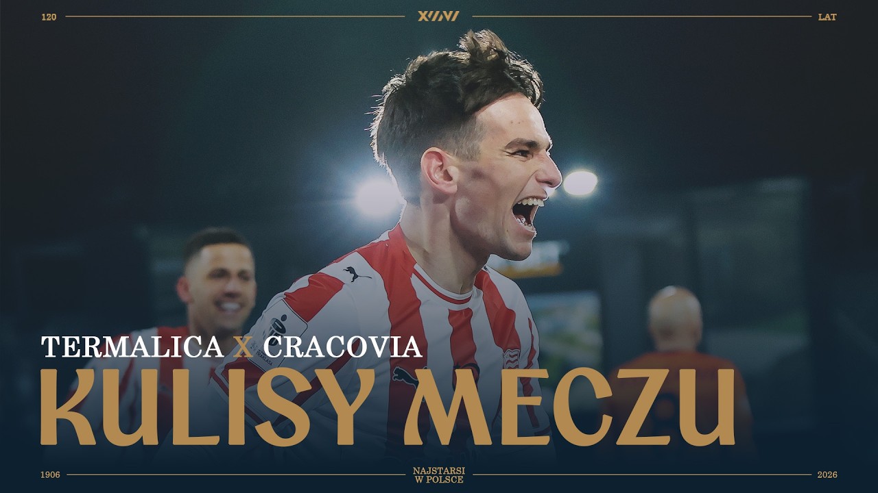 PIERWSZA LIGOWA WYGRANA W 2026 ROKU | Kulisy meczu Termalica Bruk-Bet Nieciecza - Cracovia