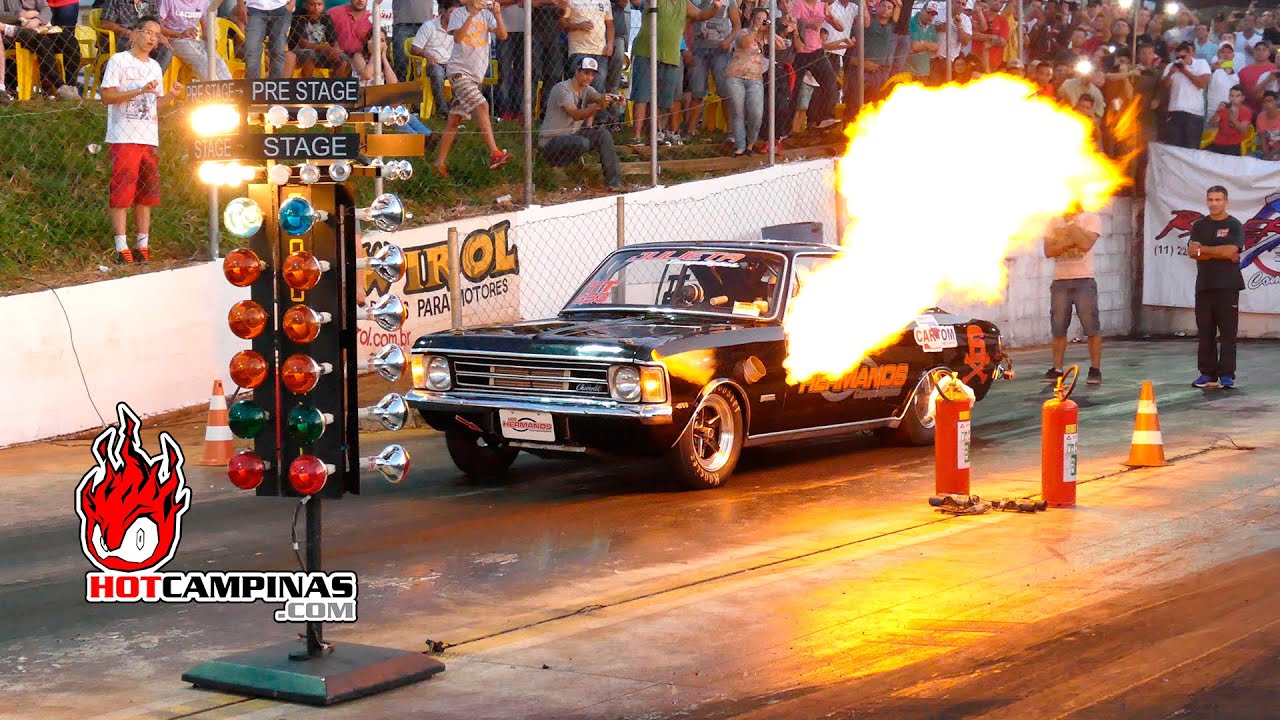 Opala Los Hermanos empinando em todas as marchas e Colocando FOGO em Franca