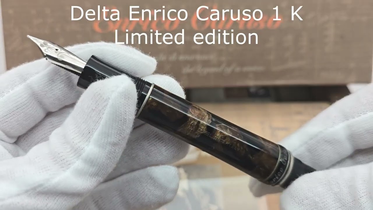 Cruzaltpens - Pluma estilográfica Delta Enrico Caruso