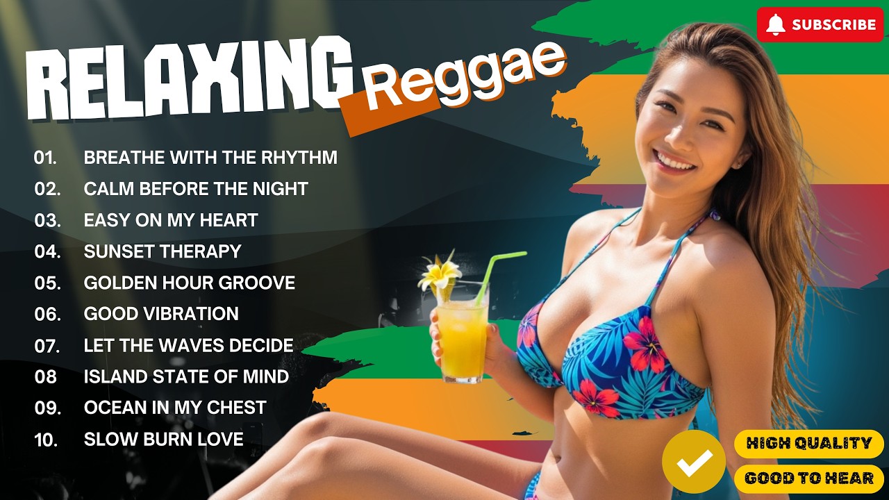 Tropical Reggae Flow 🌴 Feel Good Music to Free Your Mind 💛