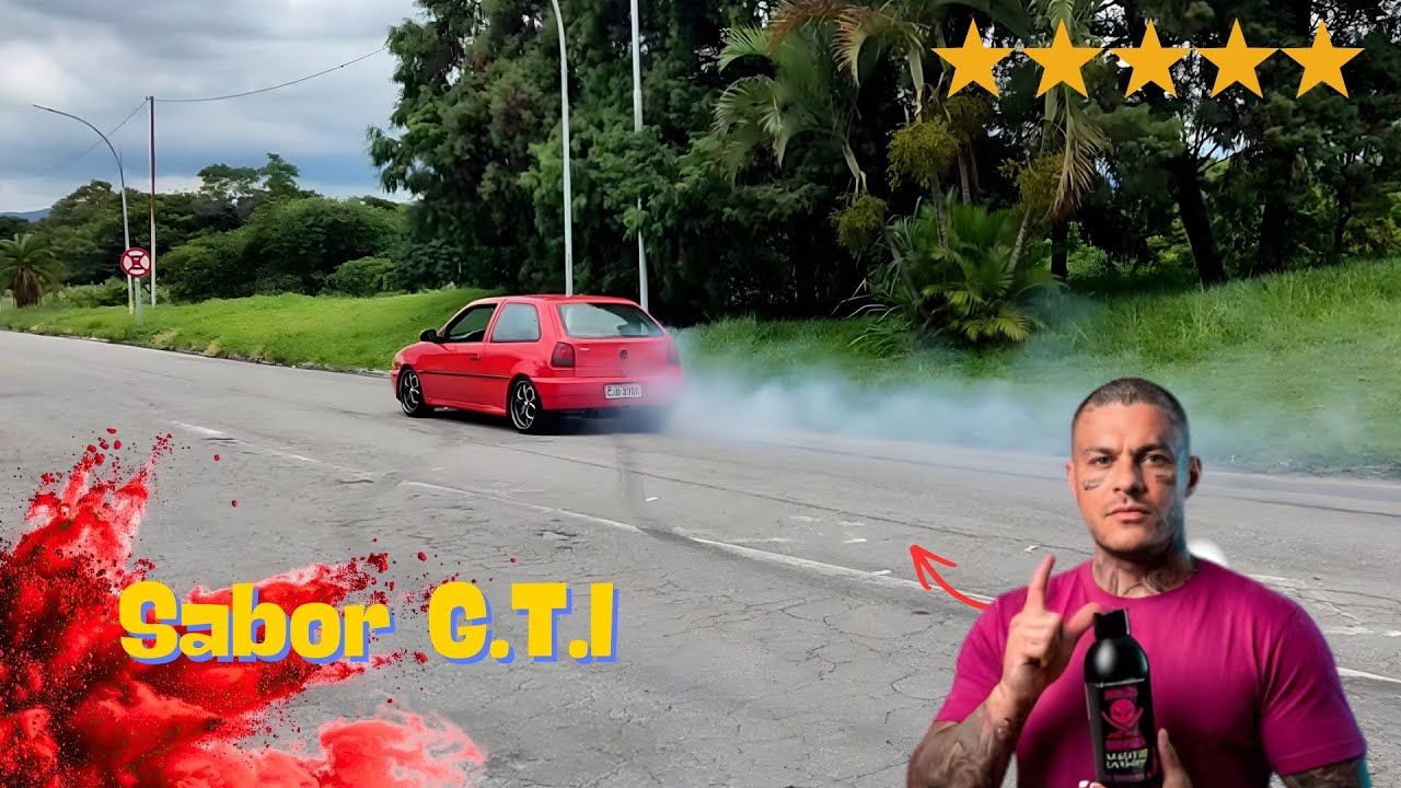 Sabor pega de rua, só carros acelerando 