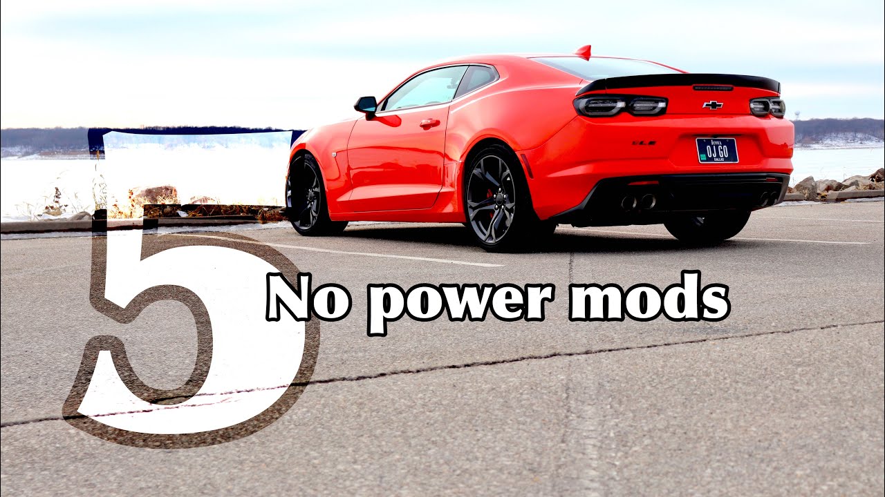 5 best first mods for 6th generation camaro!!!
