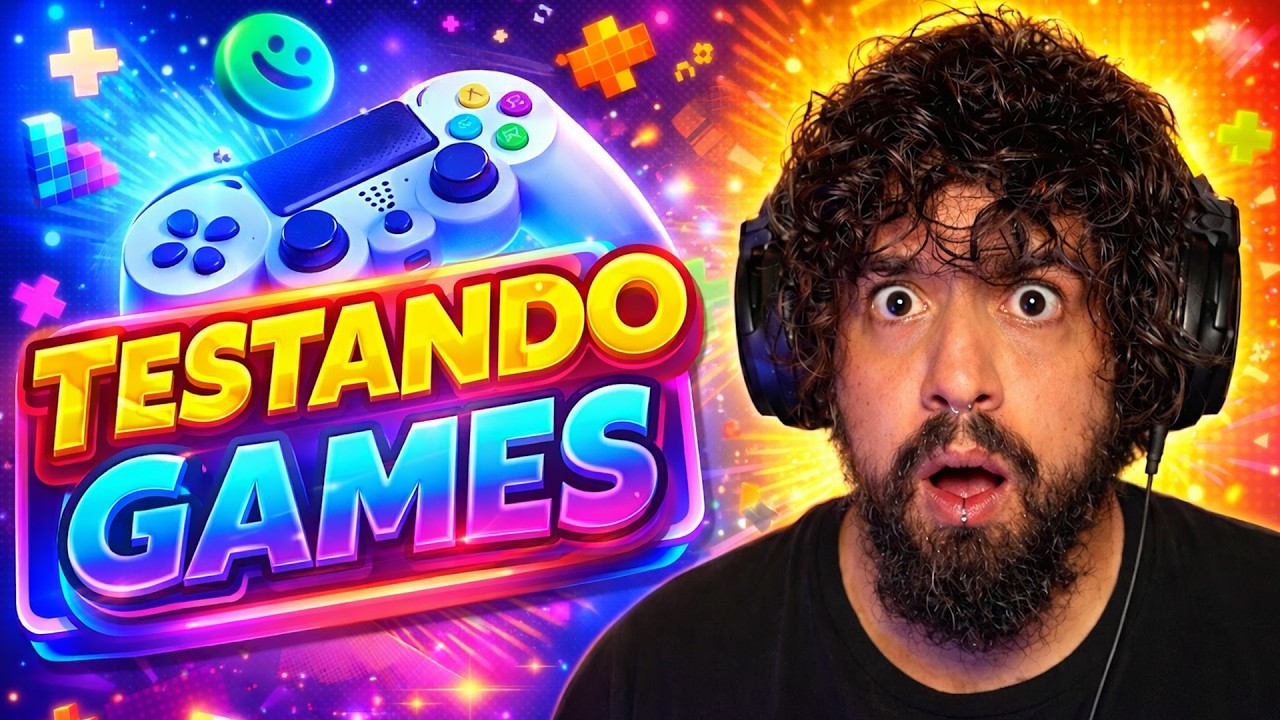 🔴Conhecendo Games NOVOS que vão lançar em 2026