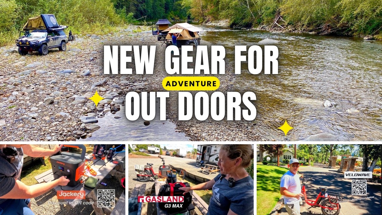 Overland Camping: New gear that changes everything Jackery 2000 V2 & Velowave Prado S Commuter Ebike