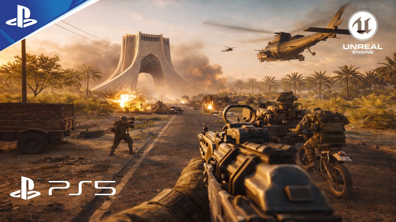 (PS5) USA Attacks The Middle East | Ultra Realistic [4K 60FPS] Call Of Duty Gameplay!