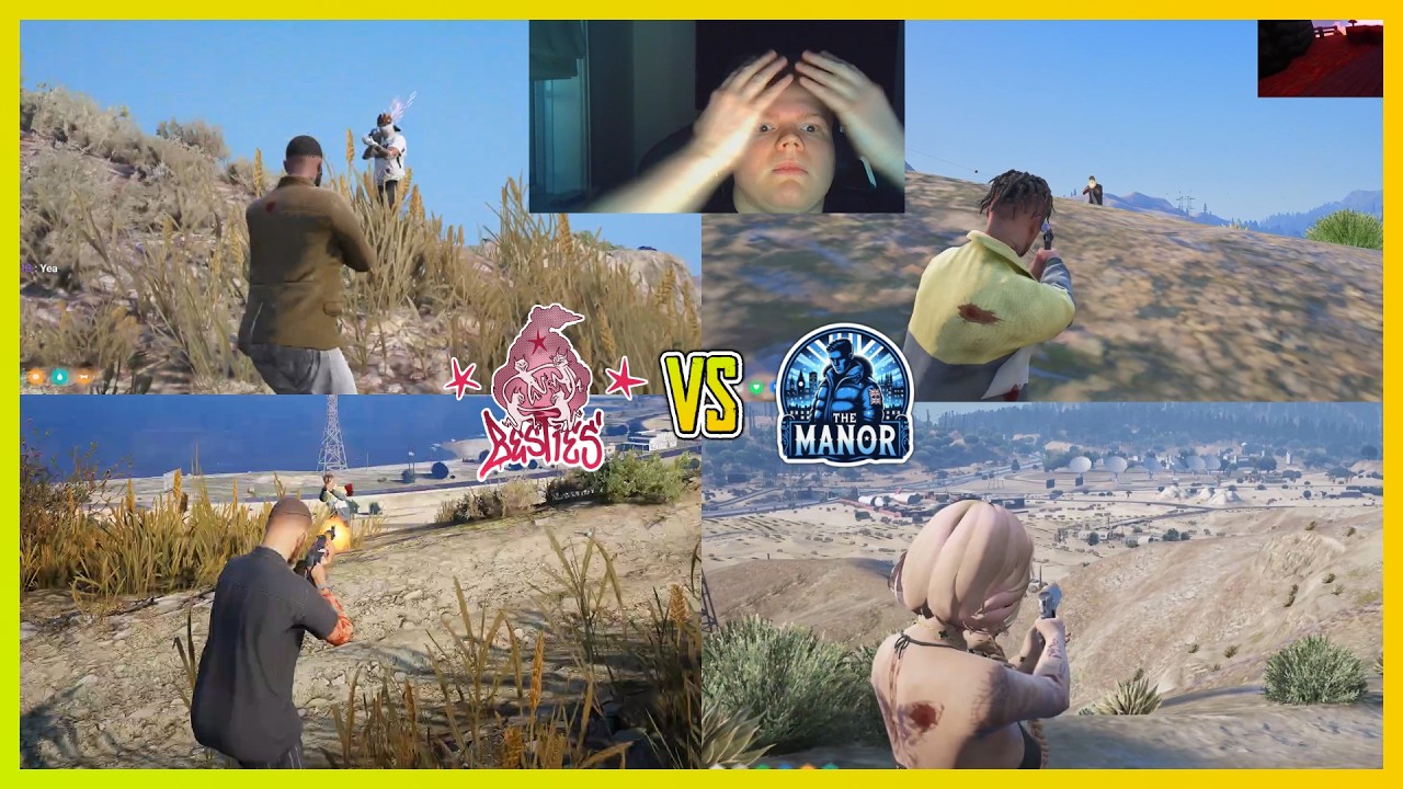 Besties Pull Up On Big Manor Gang Bank Truck Behind YouTool (Multi POVs) | NoPixel 4.0 GTA RP