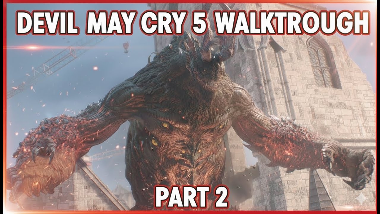 Devil May Cry 5 Gameplay Part 2 – The Combat Gets CRAZIER 😈🔥
