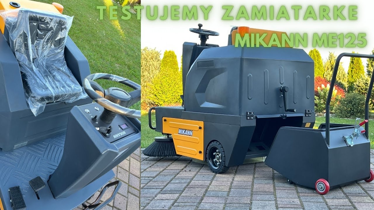 ZAMIATARKA MIKANN ME125 CZY PORADZI SOBIE W TRUDNYCH WARUNKACH?