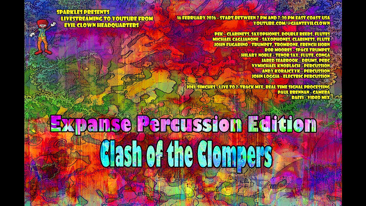 Expanse Percussion Edition - Clash of the Clompers (as Livestreamed)