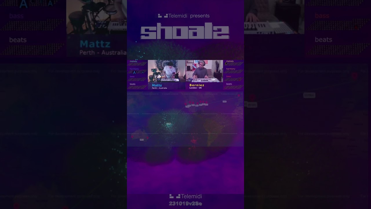231019v2 Se ~ TELEMIDI ~ SHOALZ ~ Live Internet Music - 