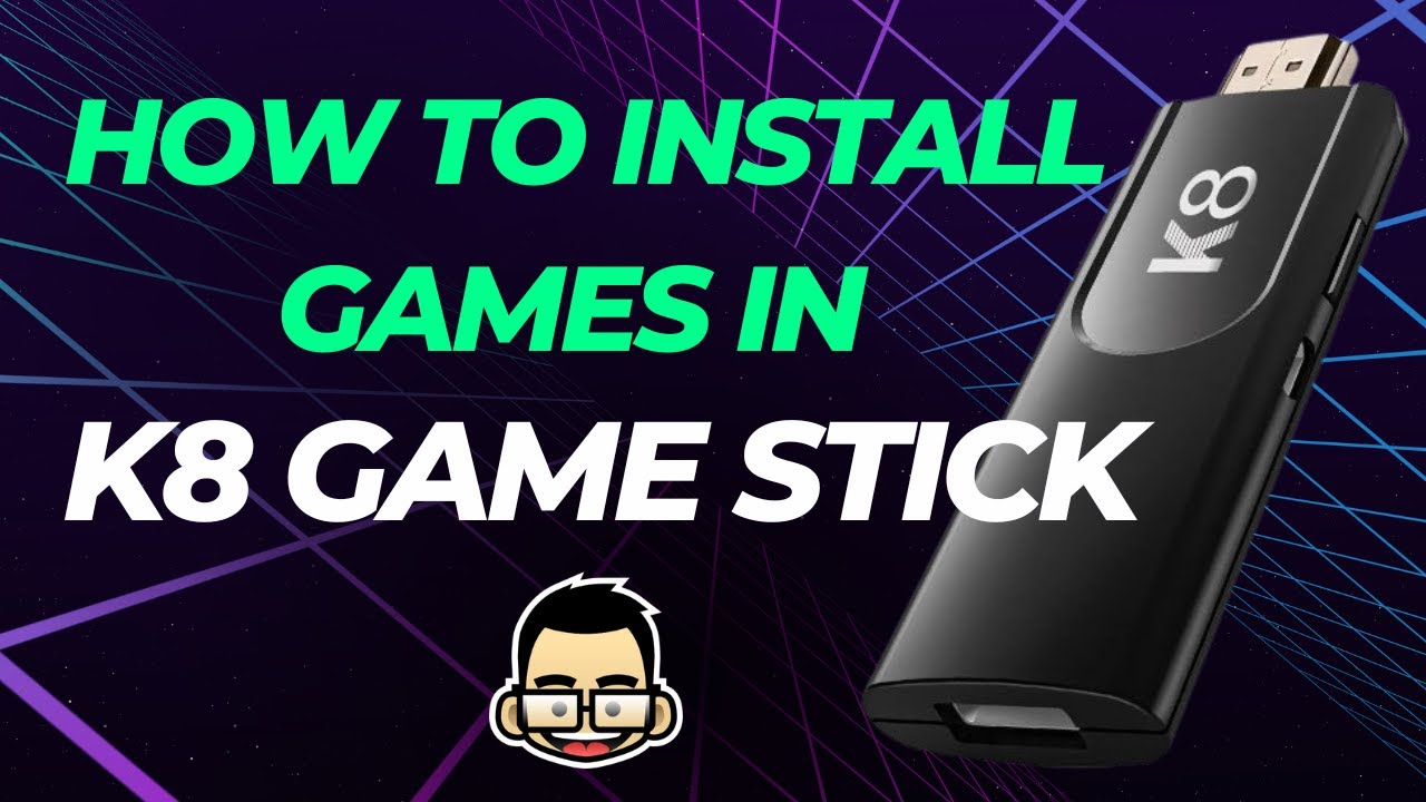 How to Install Games in K8 Game Stick 4K? (Emuelec)