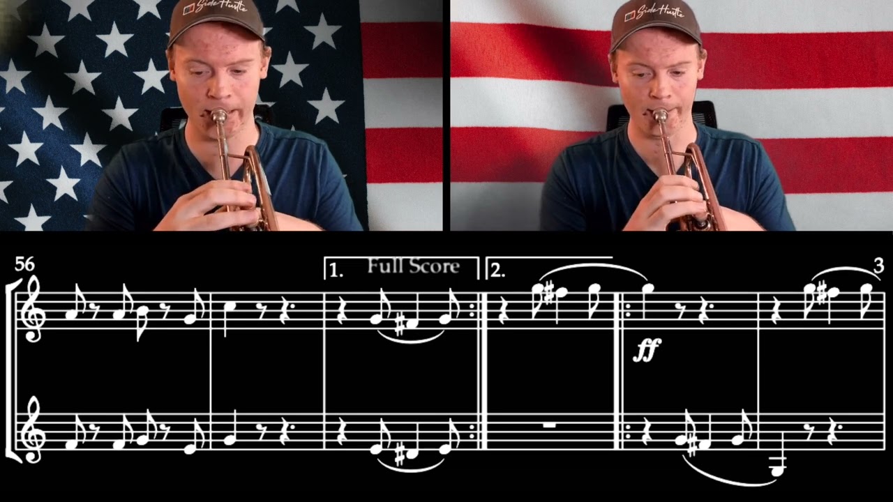 The Washington Post March | 20 Patriotic Trumpet Duets