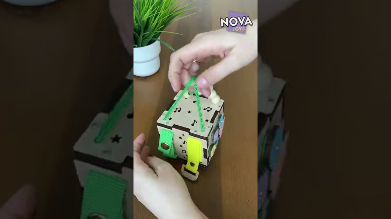 Бизикубик NOVA Toys БК 101 Развивающая игрушка для детей