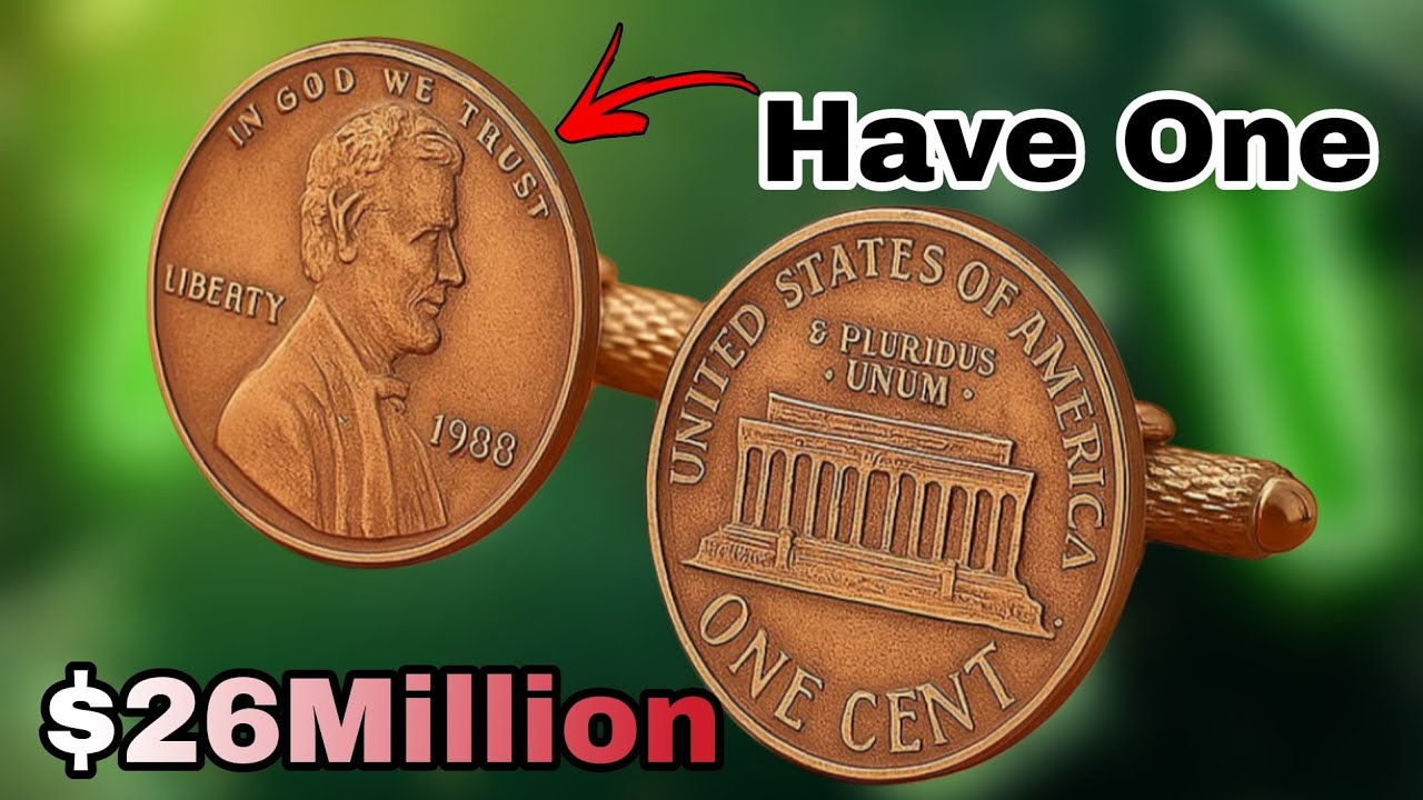 1988 USA One Cent Coin – Worth Thousands? Shocking Value!