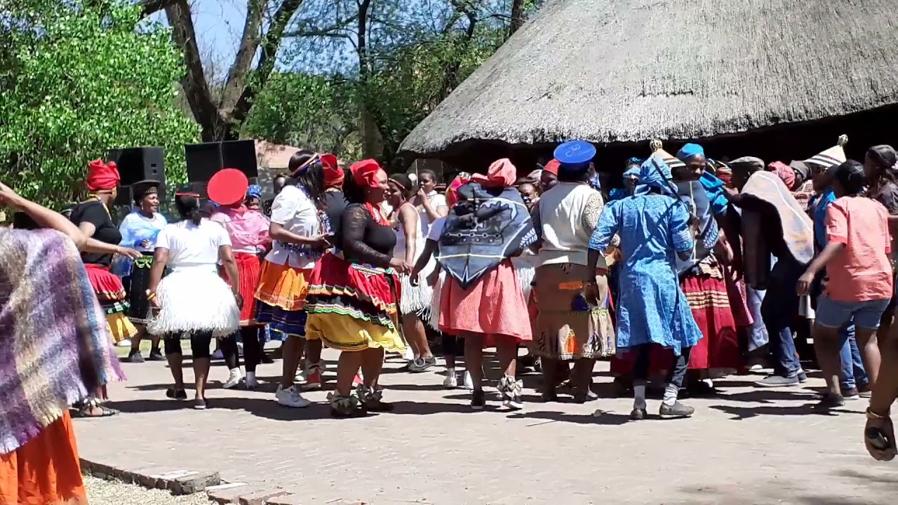 Heritage day- Sesotho song and dancing