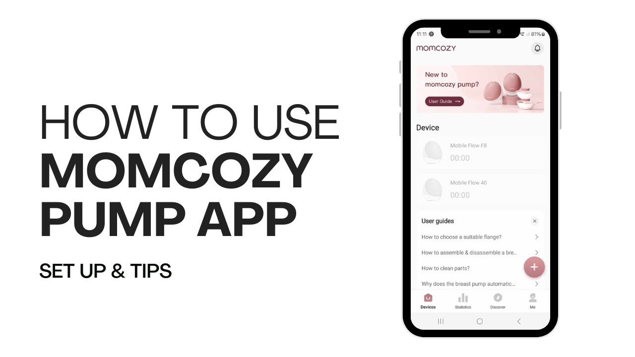 How To Use Momcozy Pump App: Complete Guide including Setup and Tips