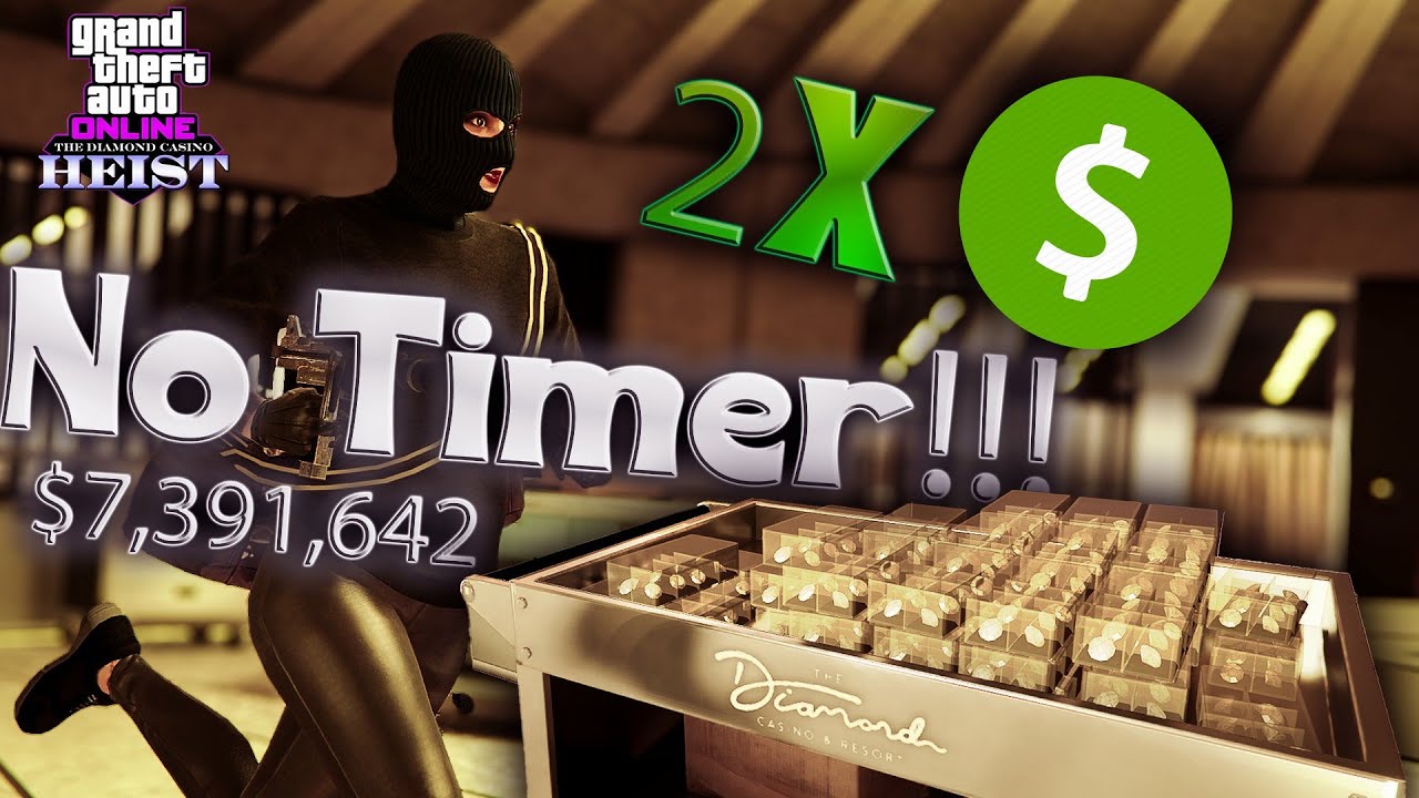 Grinding $7,000,000 With Buffered Ledge Grab On Double Casino Heist Payout Event!!!