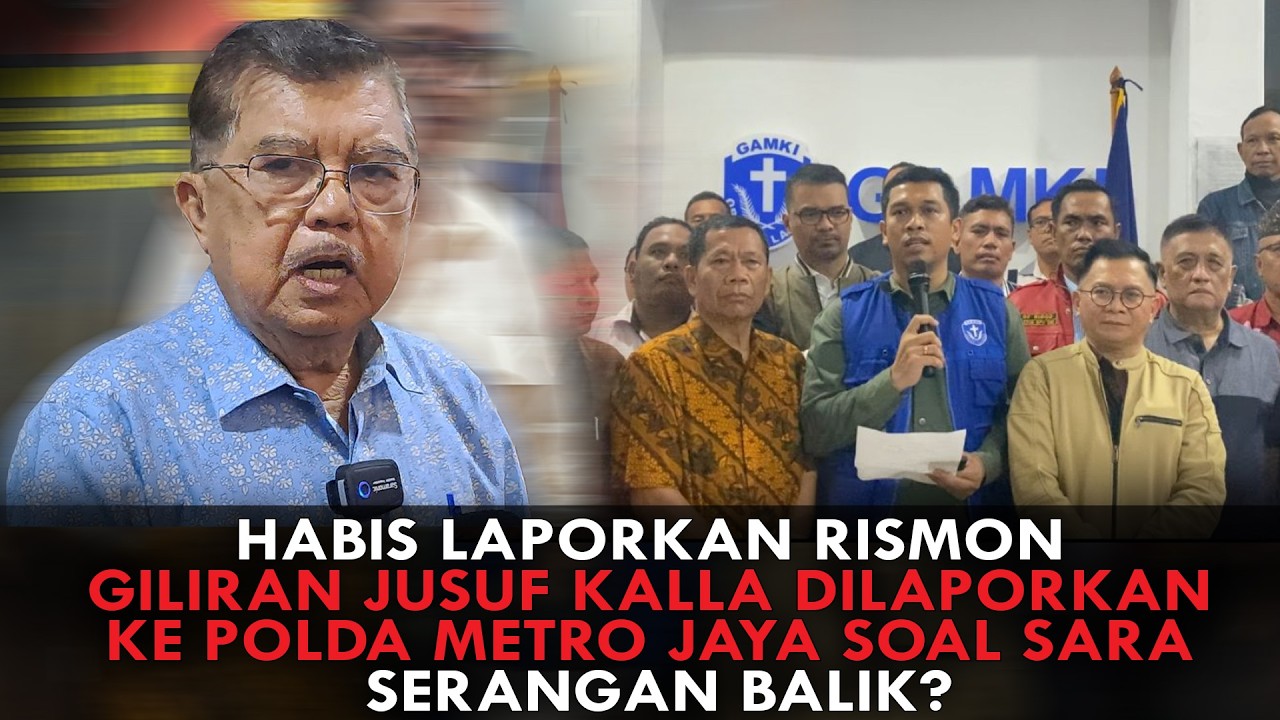 HABIS LAPORKAN RISMON, GANTIAN JK DILAPORKAN KE POLDA METRO JAYA SOAL SARA. SERANGAN BALIK?