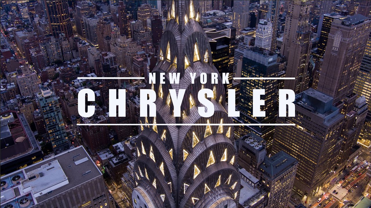 Chrysler Building Manhattan, 4k