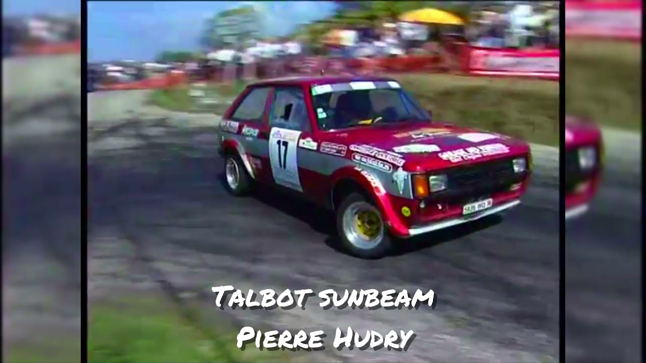 Talbot sunbeam P Hudry rallyes courses