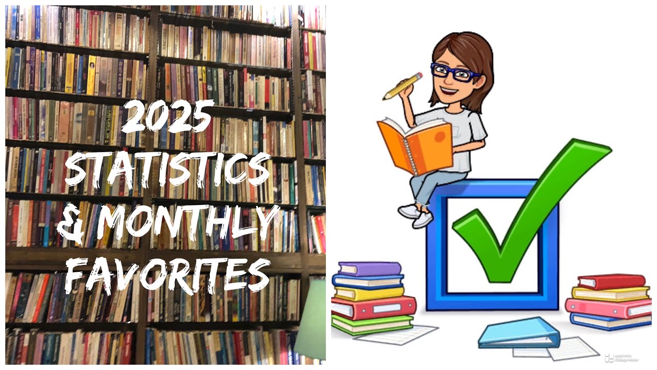 2025 Statistics & Monthly Favorites | #2025books #favoritebooks