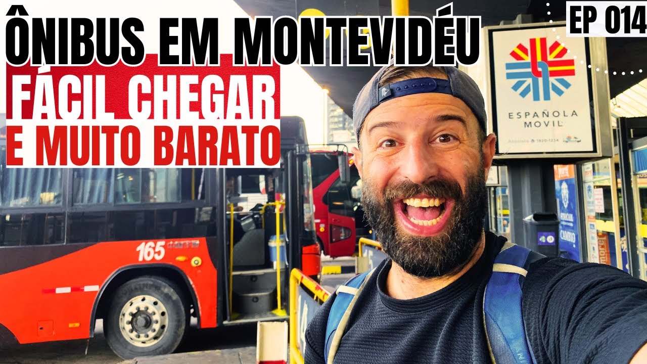 Como chegar no Aeroporto de Montevidéu de ônibus? Último dia no Uruguai antes da Volta ao Mundo