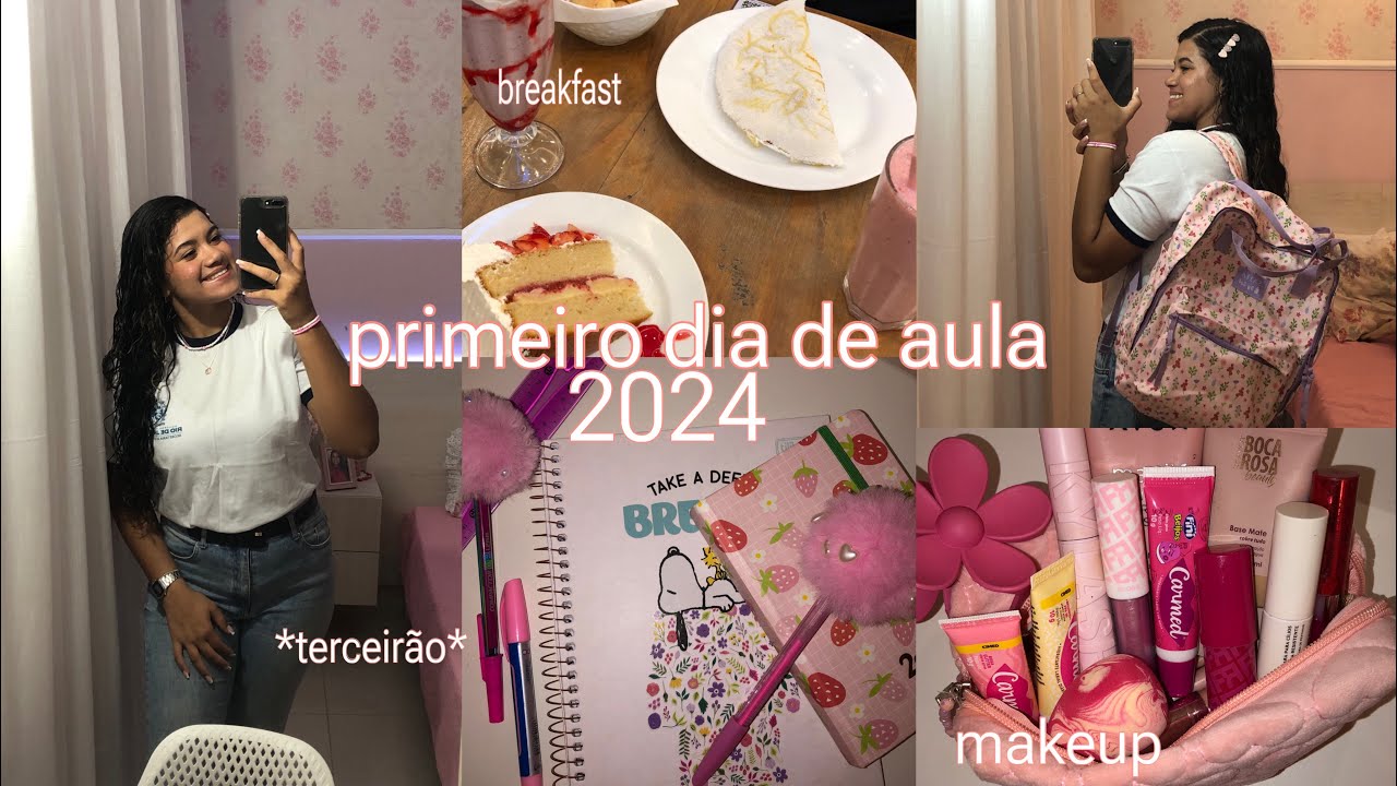 primeiro dia de aula | arrume-se comigo | 🎀📚