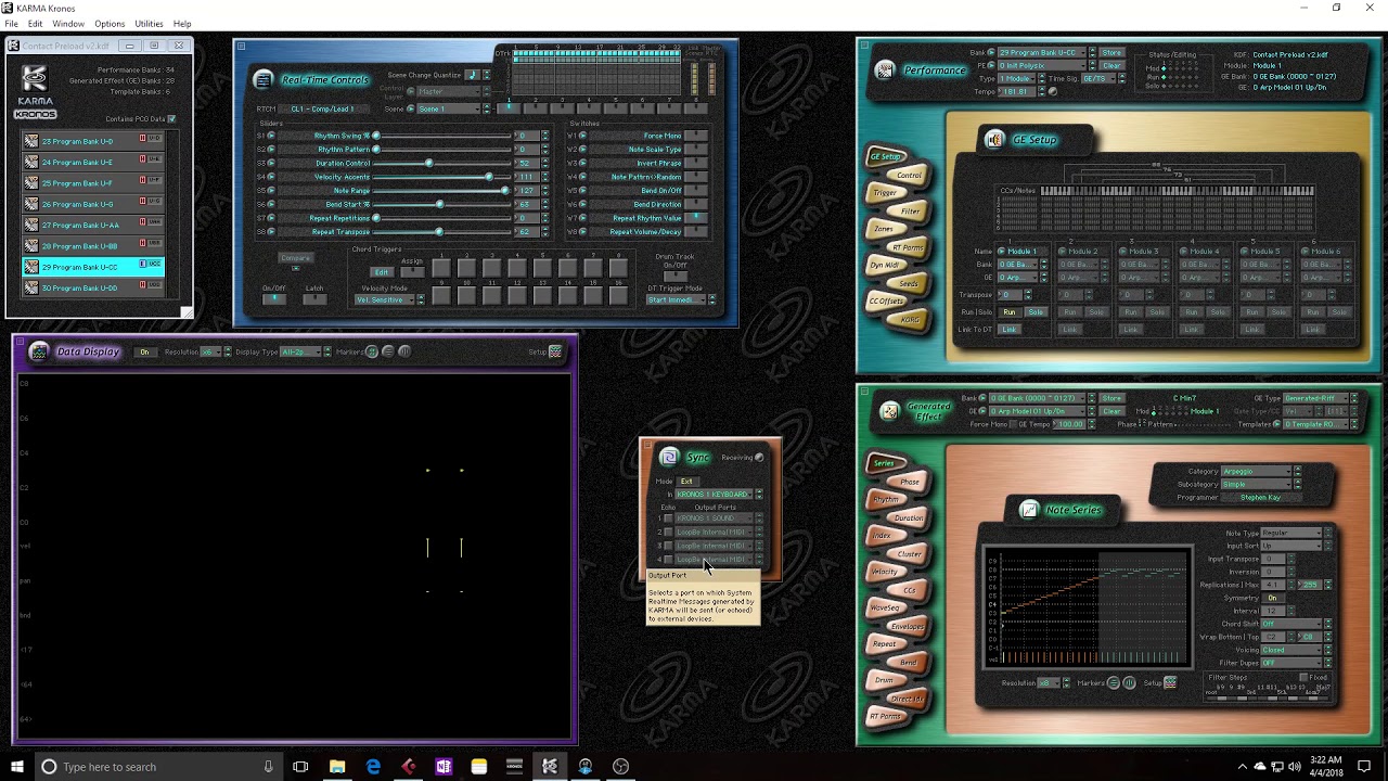 KARMA Kronos Basic Setup Part 2