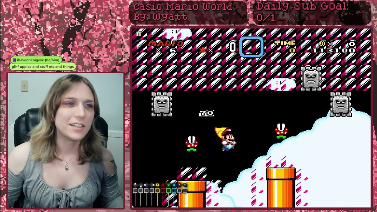 Casio World Day 7: uppies! | !discord ! pronouns 🏳️‍⚧️
