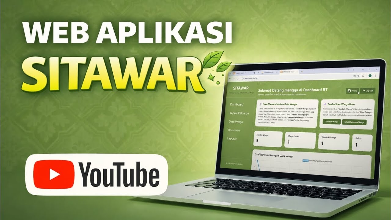 DEMO WEBSITE SITAWAR --- SISTEM TERPADU ADMINISTRASI WARGA 