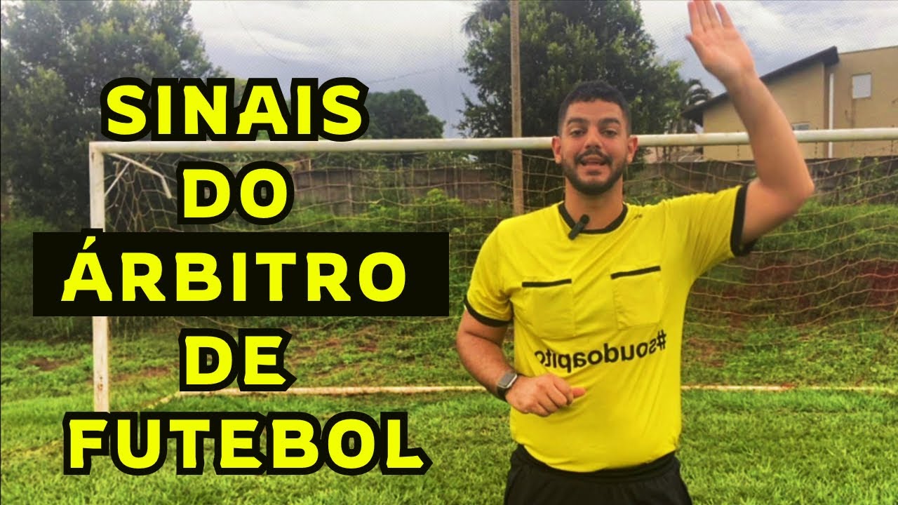 SINAIS DO ÁRBITRO DE FUTEBOL - #SOUDOAPITO